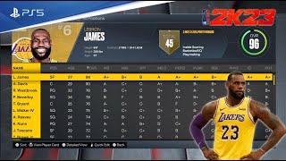 NBA 2K23 Full Roster Ratings/Current Players [All 30 Teams]