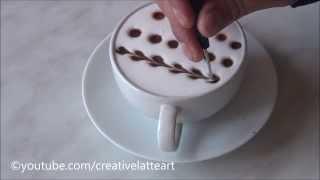 Creative Latte Art For Beginners | Tutorial 10