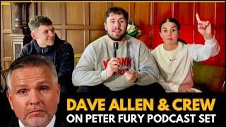 ON SET OF PETER FURY PODCAST! DAVE ALLEN REAL TALK ON BOXING INDUSTRY.. WITH JOE HAYDEN & STEVI LEVI