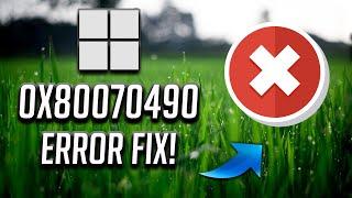 Fix Windows Update Error 0x80070490 in Windows 11 / 10