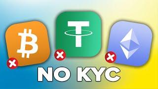 Best NO KYC Crypto Exchanges! (Summer 2024 ️)