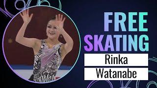 Rinka WATANABE (JPN) | Women Free Skating | Cup of China 2023 | #GPFigure