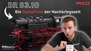 Ein Dampfross der Nachkriegszeit | PIKO | Dampflok | BR 83.10 | DR | Epoche IV | Spur H0