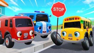 Teaches School Bus Rules | Safety Tips | Nursery Rhymes & Kids Cartoon | Baby Car Songs TV