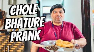 Chole Bhature Prank with Papa in Foodie Sunday