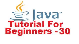 Java Tutorial For Beginners 30 - Recursion in java