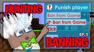 Hunting & BANNING Scammers (Illegal trades) Ep. 1 | Growtopia