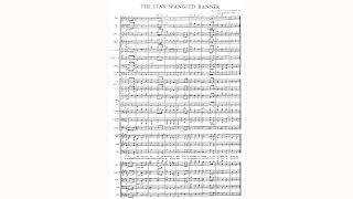 Igor Stravinsky - Star Spangled Banner for Orchestra (1941) [Score-Video]