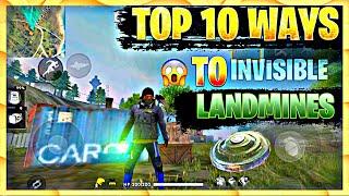 LANDMINE TIPS | TOP 10 WAYS TO MAKE YOUR LANDMINE INVISIBLE | KHEL BC