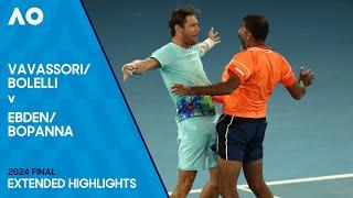 Bolelli/Vavassori v Bopanna/Ebden Extended Highlights | Australian Open 2024 Final