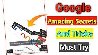 Top 5 Google Amazing Tricks and Secrets | Tech with saim