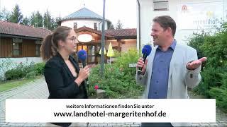 sonnenklar.TV Live vor Ort im Rahmen der Bayerischen Wald Wochen im Landhotel Margeritenhof