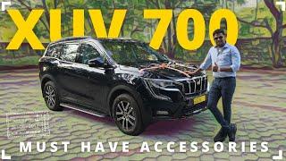 XUV700 AX7 WITH ALL THE MUST NEEDED ACCESSORIES | DIFFUSERS | FOOTREST | NANOCERAMIC FILM & LOT MORE