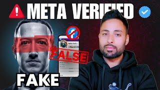 Hidden Truth about Meta Verified | Is Facebook Lying??