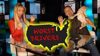 These are the states with the most dangerous drivers, and it’s not California?!?!?