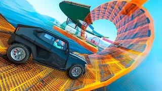 CRAZY FREECRAWLER PARKOUR ▸ GTA 5 Online | No Copyright Gameplay 4K 60fps | 647 | Dope Gameplays