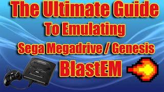 How to play Sega Genesis/Megadrive on pc using the emulator BlastEM on Windows 10