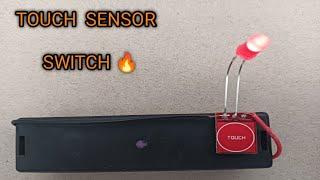 How to make a smart touch sensor switch  // TTP223 touch sensor module project very easy 