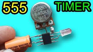 How to Make Timer Delay Circuit,ON and Off (ic 555) [বাংলা]