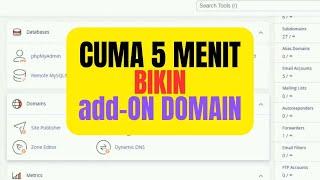 Cara Addon Domain di cpanel terbaru tema Jupiter