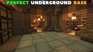 Minecraft: Underground Base Tutorial (how to build 1.21)