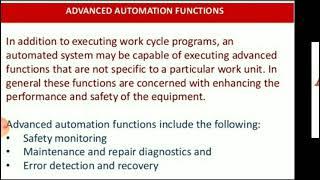 Advanced Automation Functions