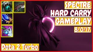 Spectre 8/0/17 [HARD CARRY] [Gameplay DOTA 2 Turbo] 7.32