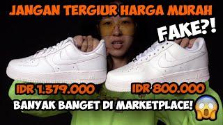 NIKE AIR FORCE 1 800RB ITU ORIGINAL GA SIH? KITA BANDINGIN SAMA YANG PASTI ORIGINAL!