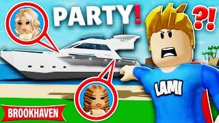 Ich ERÖFFNE eine BOOT PARTY in Brookhaven! (Roblox)