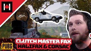 Halifax aka CLUTCH MASTER Feat. CORSAC - PUBG Duos Gameplay