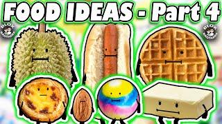 NEW  FOODS IDEAS ! / Part 4 / We Made FAN Suggested Ideas / Secret Staycation / Roblox