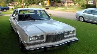 Introducing my new 1987 Plymouth Gran Fury