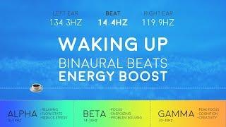 [WAKING UP] Powerful Binaural Beats  Morning Energy Boost