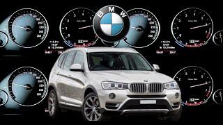 BMW X3 F25  Second Generation (2010-2017)  Acceleration Battle