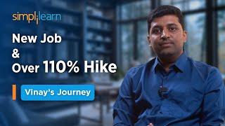 Simplilearn Reviews| How Lean Six Sigma Black Belt boosted Vinay's career with over 110% hike