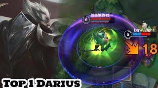 Wild Rift Darius - Top 1 Darius Gameplay Rank Challenger