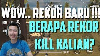 REKOR BARU SAYA ! REKOR KALIAN BERAPA? HEHEHE - Free Fire : Battlegrounds Indonesia