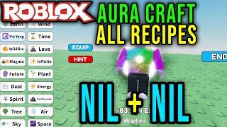 AURA CRAFT - ALL FREE AURAS + RECIPES (FAST LIST, NO ROBUX USE) - Roblox