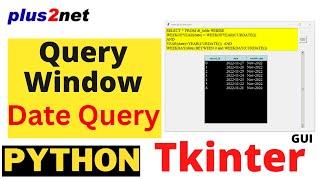 Date Query to get records from MySQL table based on month , week , weekday , year by using Tkinter