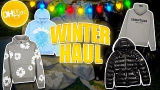 4KG Budget DHGATE Winter Haul! (Denim Tears, Sp5der, Essential & Moncler Jackets!)