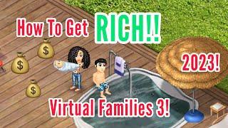 NEW! How To Make A Lot Of Coins In Virtual Families 3! | 2023