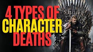 4 Types of Character Deaths (Writing Advice)