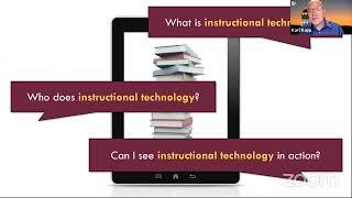 What is 'instructional technology'?