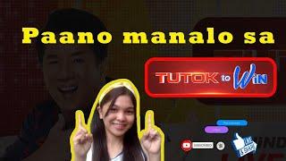 Paano manalo sa Tutok to win | Paano sumali sa Tutok to win | Jas and dave siblings