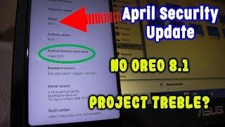 Mi A1 - April 2018 security patch | Oreo 8.1 & Project Treble?