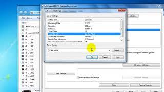 Canon LBP151dw density adjustment