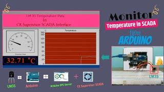 SCADA based Temperature Monitoring using Arduino and LM35