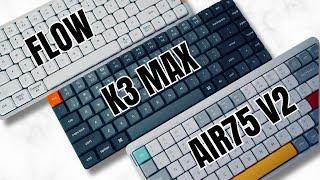 The best low-profile 75% mechanical keyboards? (REMATCH)