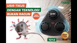 Tissor Extro Pengusir Tikus Ultrasonic T213 Tanpa Racun Perangkap Lem