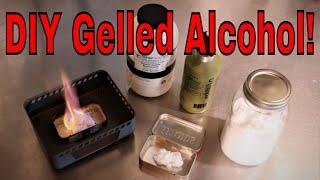 Make Your Own Gelled Alcohol!